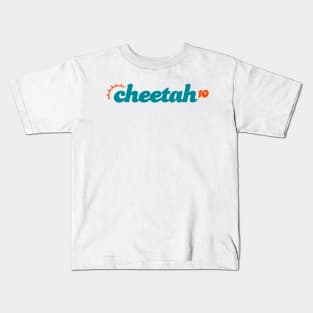 Dolphins Football - Cheetah Kids T-Shirt